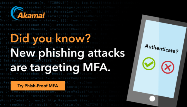 Akamai MFA delivers the benefits of FIDO2-based MFA, without the cost and complexity of physical #security keys. Upgrade to secure, frictionless MFA. <a href="/Akamai/">Akamai Technologies</a> bit.ly/3vt3WgC