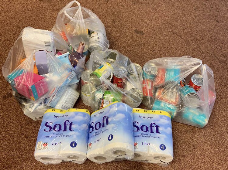 Thank you to Cottam Community Association for donating much needed supplies to @CGAPreston’s Purple Pantry