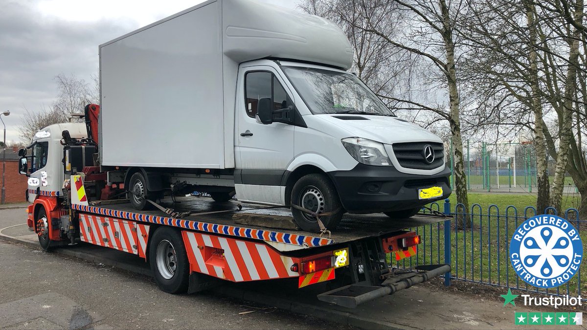 Our Investigators have been very busy this van was recovered within an hour of our asset tracker going live.
Find out more at cantrack.com 
#protectwhatsimportant”