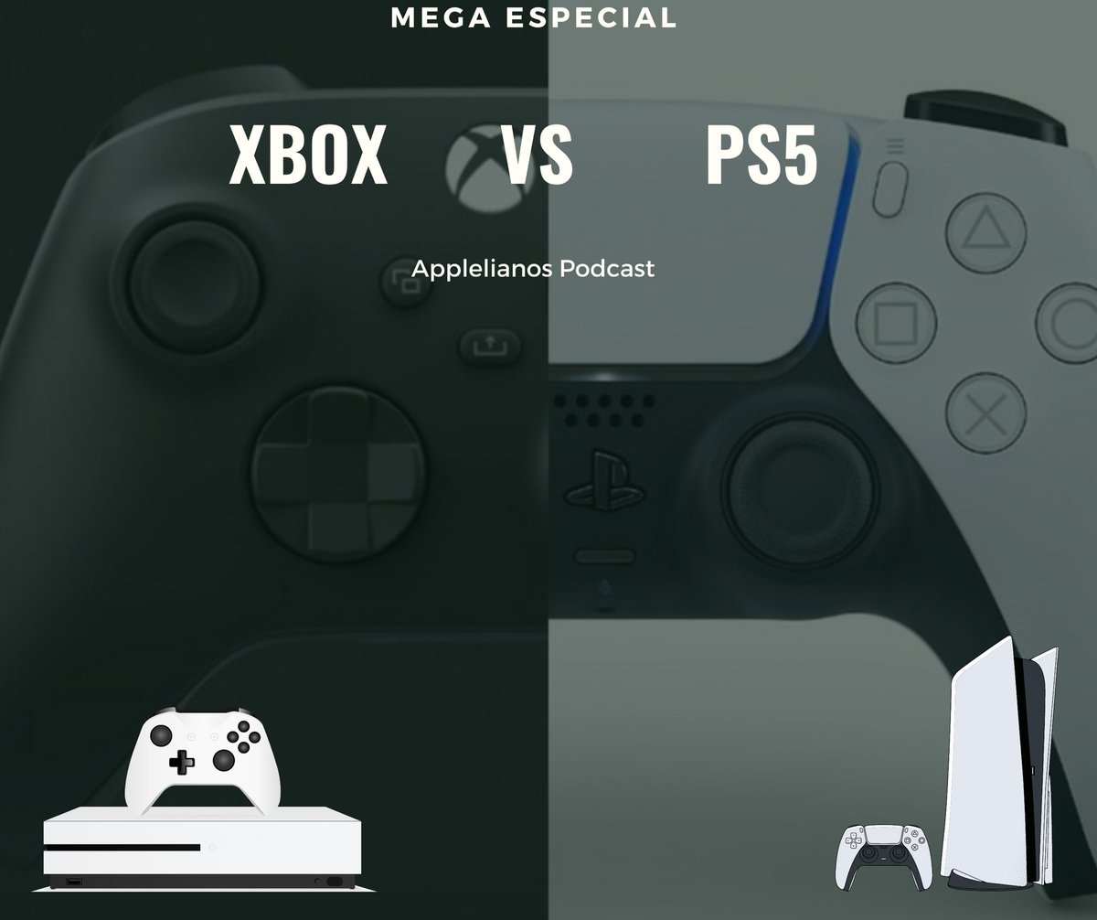 Este jueves Mega Especial: “PS5 vs XBOX“ | Os contaremos nuestra experiencia, los juegos que hemos probado y un largo etc. Un mega especial con varios compañeros que nos darán sus puntos de vista, y muchísimo debate🔥 🔥| 22 horas 🇪🇸| vía <a href="/TwitchES/">Twitch ES</a> 👉🏻 twitch.tv/applelianosdir… | 🎮