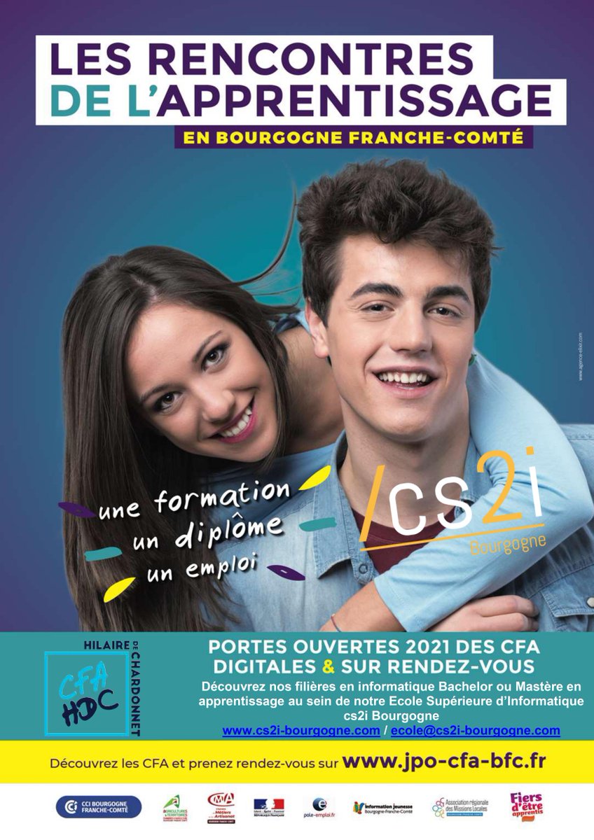 Obtenir un Bac+3 ou +5 en apprentissage ? Découvrez notre Bachelor Informatique et notre Mastère Informatique accessibles dès maintenant.
jpo-cfa-bfc.fr
#apprentissage #cci #digisup #orientation #CCINièvre #CFASUPBourgogne