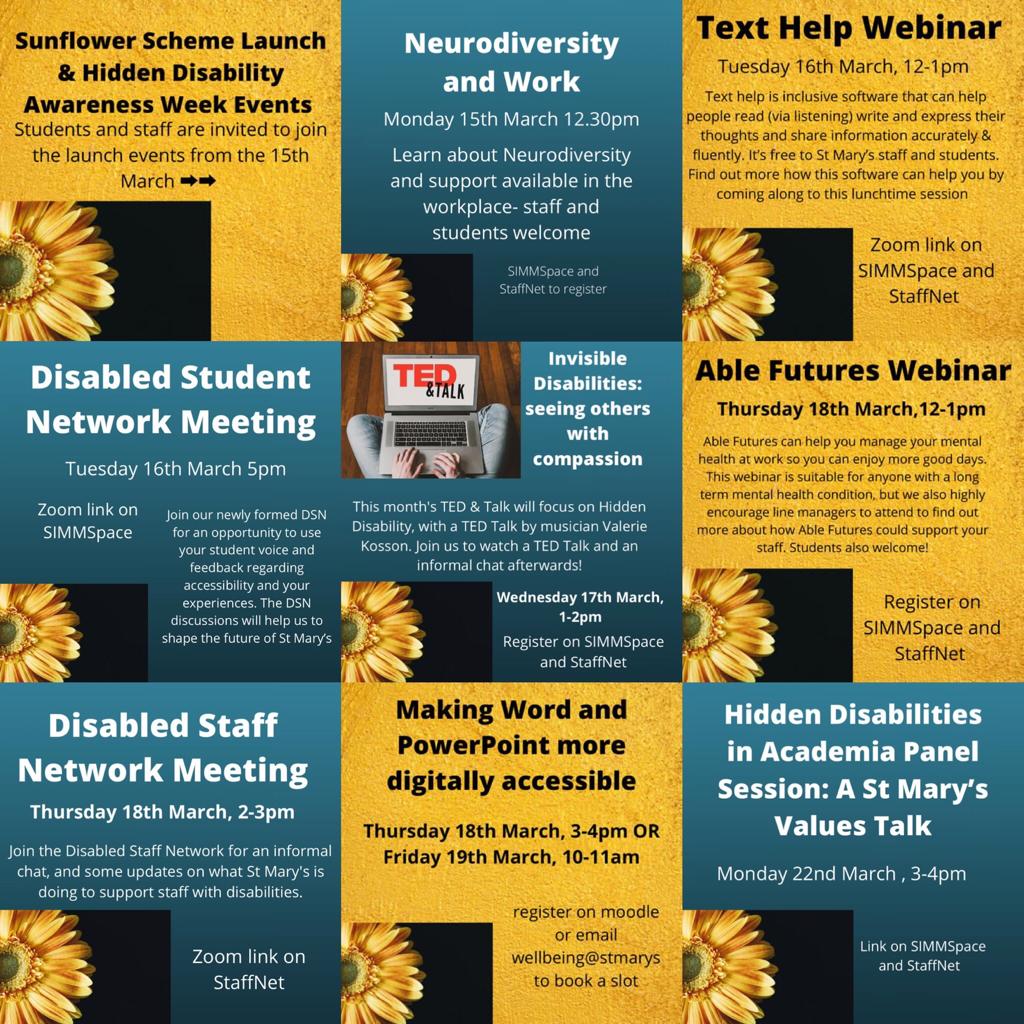 St Mary's Student Services tweet media