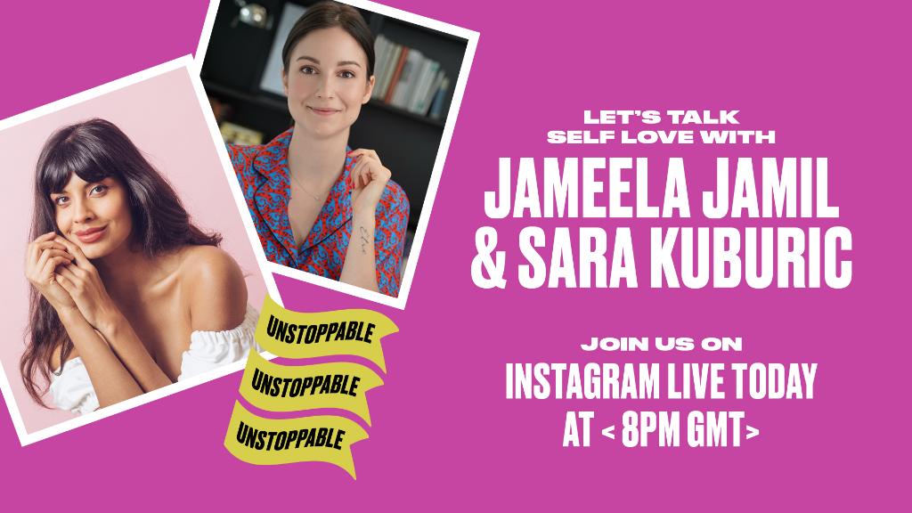 The Body Shop (@thebodyshop) on Twitter photo 📣 We want YOU to join us on Instagram at 8pm GMT today 📣
We will be hosting a LIVE talk with activist <a href="/jameelajamil/">❤️ Jameela Jamil ❤️ She/Her ❤️</a> and Self Love Expert <a href="/SaraKuburic/">Dr. Sara Kuburic</a> (aka The Millenial Therapist) about how we can all practice more self-love 💚 You'd be crazy to miss it! #SelfLoveUprising 📣 We want YOU to join us on Instagram at 8pm GMT today 📣
We will be hosting a LIVE talk with activist <a href="/jameelajamil/">❤️ Jameela Jamil ❤️ She/Her ❤️</a> and Self Love Expert <a href="/SaraKuburic/">Dr. Sara Kuburic</a> (aka The Millenial Therapist) about how we can all practice more self-love 💚 You'd be crazy to miss it! #SelfLoveUprising