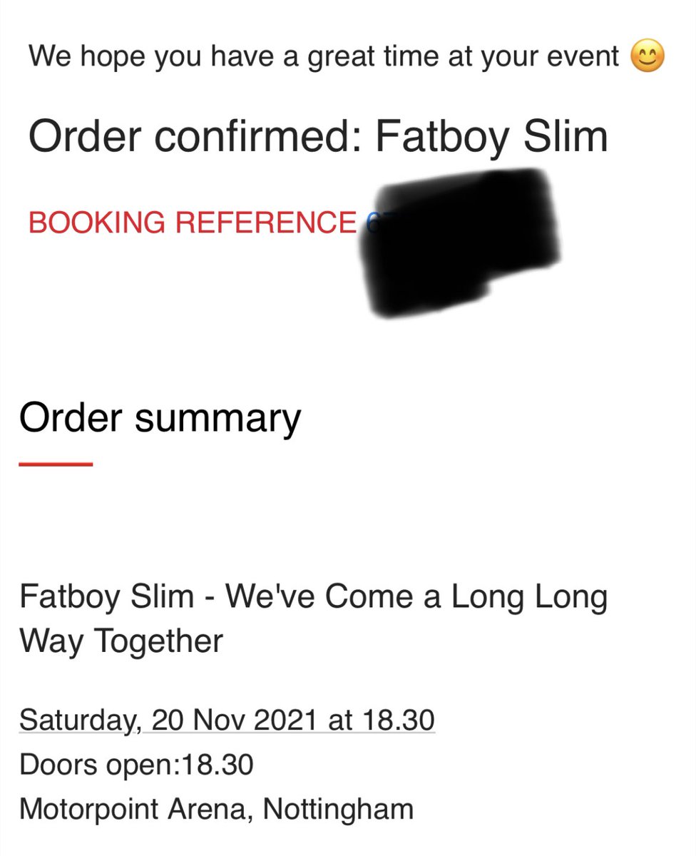 shaunmurray71's tweet photo. I have a gig booked!! #fatboyslim #motorpointarenanottingham https://t.co/9gc6OFmYJC