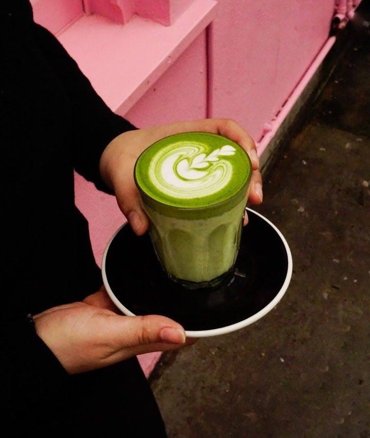 Drink your greens this #StPatricksDay 🍀. We might not be able to venture into pub gardens just yet, but you can still mix things up with a matcha drink from coffee connoisseurs <a href="/overundercoffee/">Over Under Coffee</a> down at @WestBromptonX.