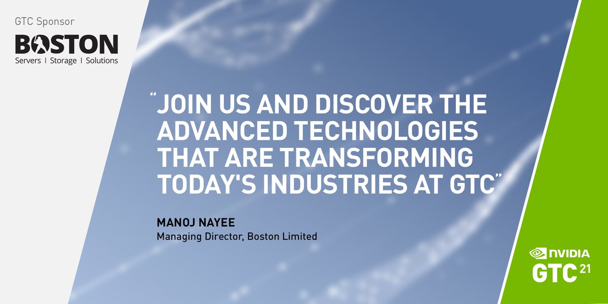 Let’s invent the future together. Join us at <a href="/NVIDIAGTC/">NVIDIA GTC</a> this April for the latest in AI, HPC, healthcare, data center, intelligent data networking, and more. Register now at ow.ly/qNkk50DW3D6. #GTC21