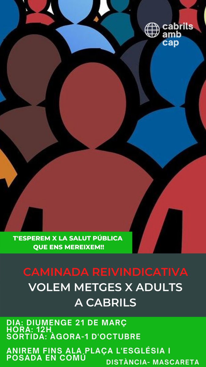 Cabrils amb CAP tweet media