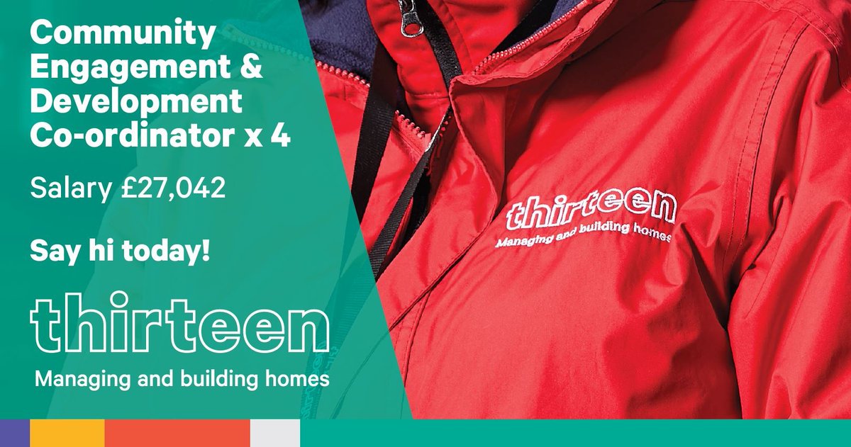 We have big ambitions to ensure our neighbourhoods are great places customers love, and we're looking for FOUR Community Engagement &amp; Development Coordinators to help us achieve our vision! Interested? Find out more: orlo.uk/rDLDx
#jobs #careers #community