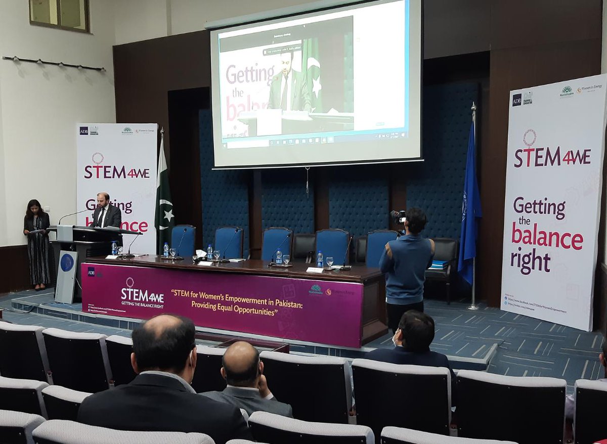 barirahanif's tweet photo. #HappeningNow @nustainable hosts @Stem4We event in collaboration with @officialCTCPLtd, @PkWomenInEnergy and @PakistanADB on #WomeninSTEM especially in #energy sector #GlobalGoals #Inclusion #SDGs #GenderEquality #STEM4WE #gettingthebalanceright @Official_NUST #SDG5 #SDG7 #SDG13 https://t.co/9XIWhxiGWg