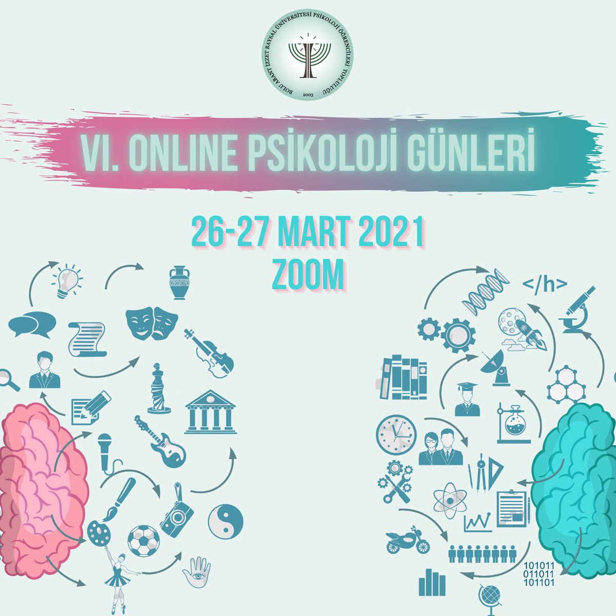 baibupsikoloji's tweet photo. Uzun zamandır üzerinde çalıştığımız VI. Online Psikoloji Günleri’mizi sizlere duyurmaktan mutluluk duyuyoruz. Psikolojinin farklı alanlarından farklı konularla çok değerli hocalarımızla buluşacağız. Kayıt formuna profilimizdeki linkten ulaşabilirsiniz. ✨
https://t.co/kalmJcYF6G https://t.co/05zHALvHBh