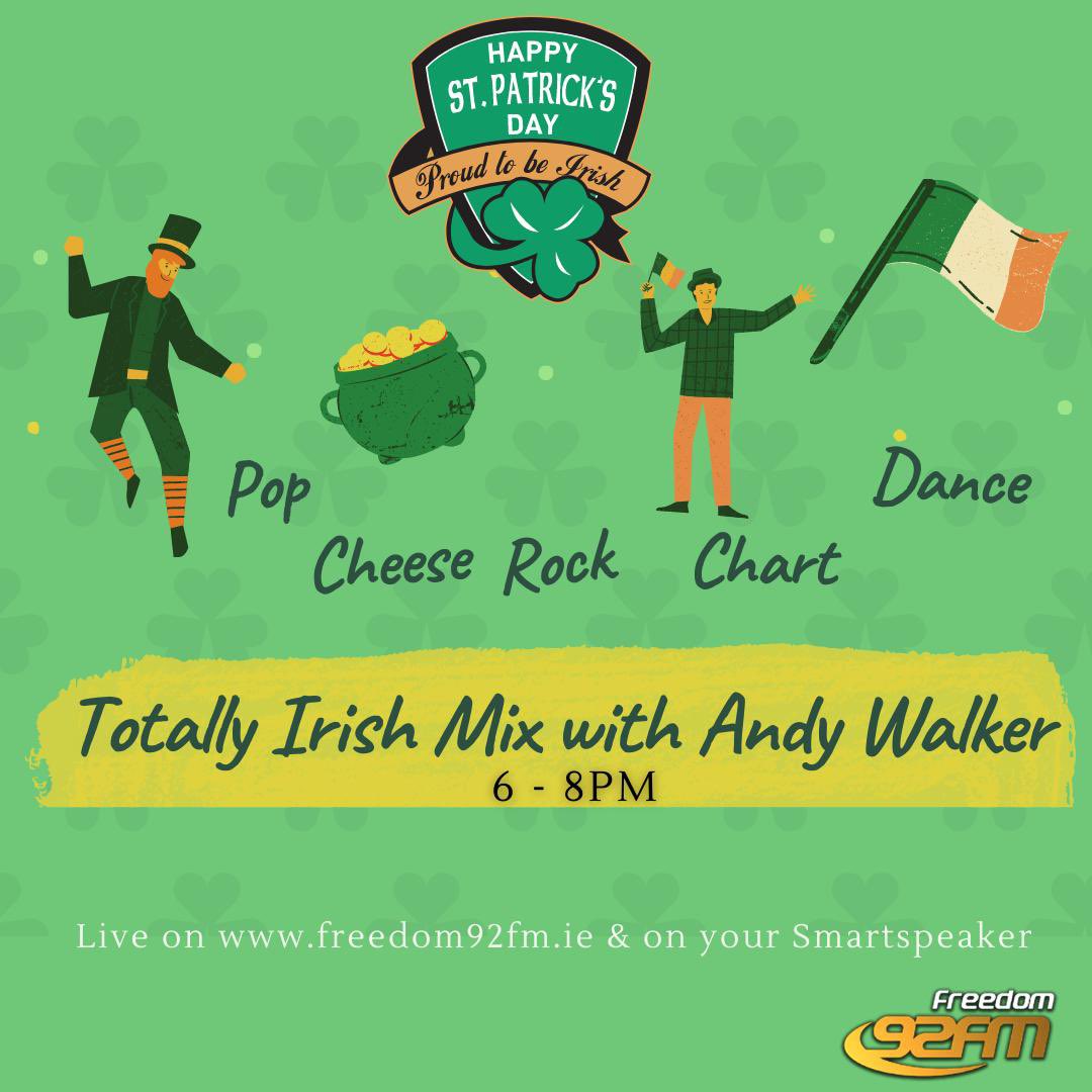freedomfmonline's tweet photo. Happy Saint Patrick’s Day everyone! Have a great day.
#everybodyisirishtoday https://t.co/DG8RQRZQfX