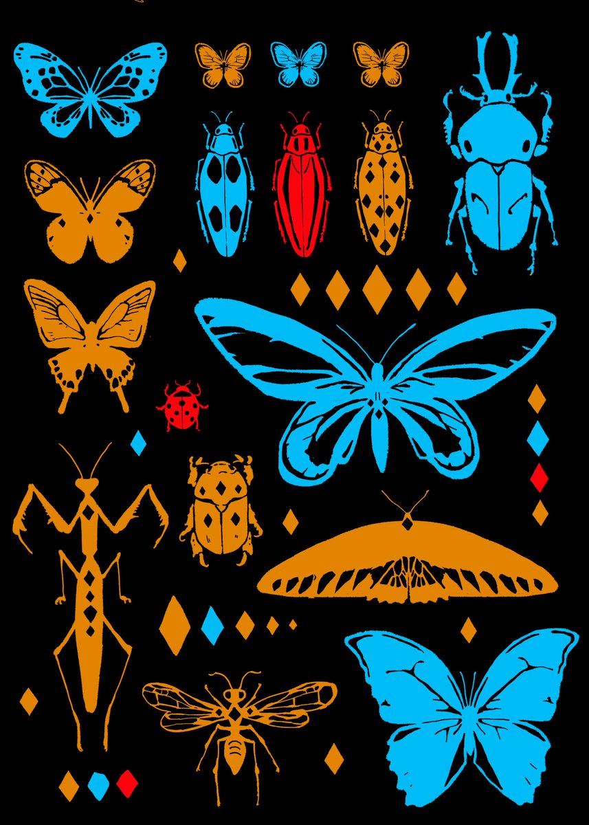 ポップコーンミュージアム様で「昆虫標本ブルゾン」をデザインしました!宝石の様な昆虫の刺繍が施されたブルゾンになります??
一定数のご予約を頂き次第生産確定になります。よろしくお願いします。

https://t.co/MODKGV0sjb 