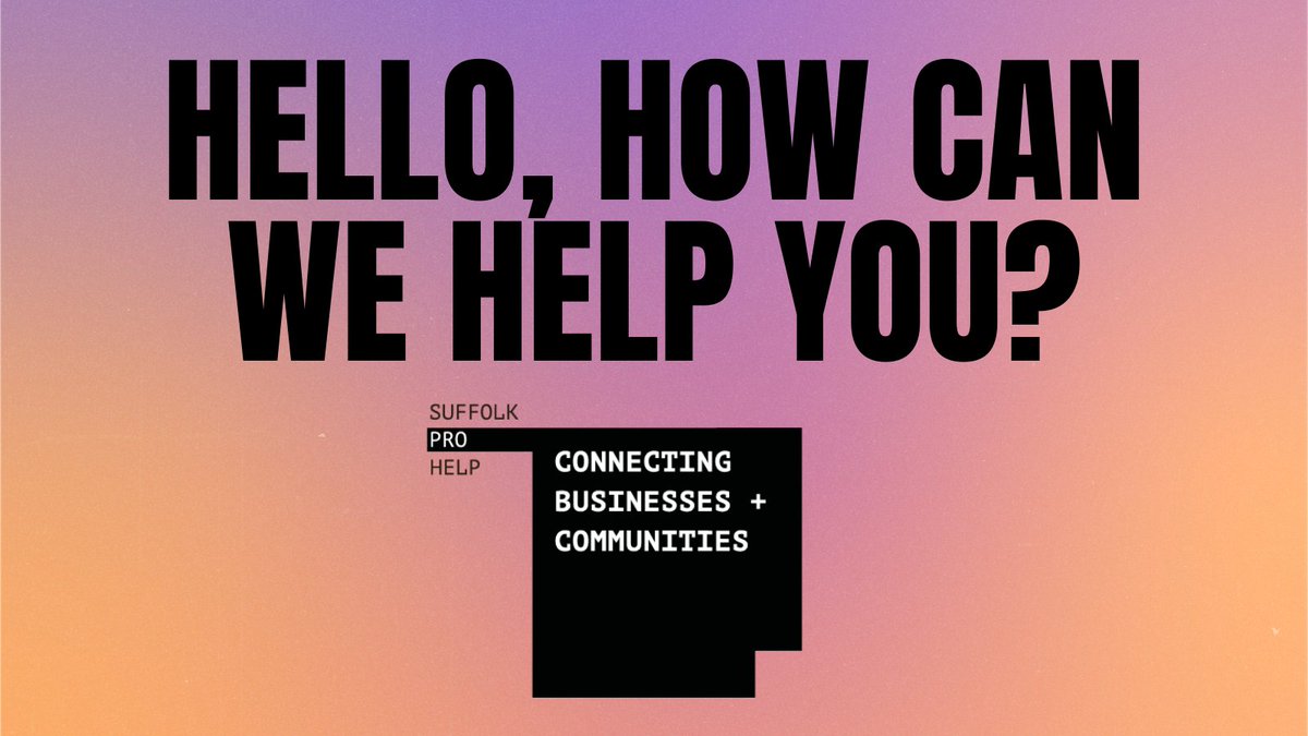 SuffolkProHelp's tweet image. Help us support more charities and community groups in Suffolk - please share and encourage others to follow us.