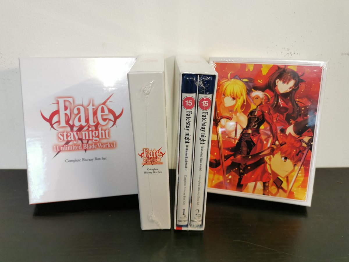 X 上的MVMEntertainment：「Our latest Blu-Ray release of Fate/Stay