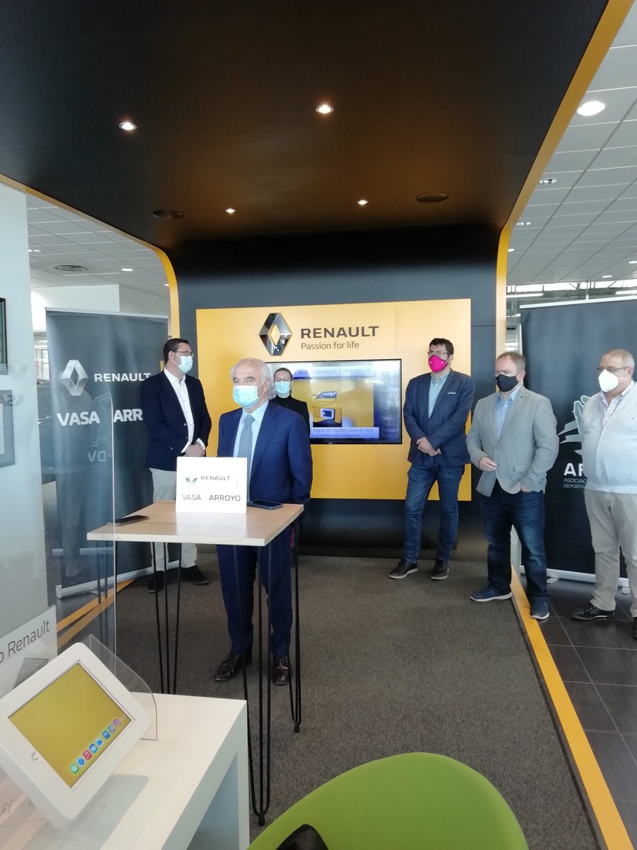 Se presenta en @Vasa_Renault la VII Edición del premio Promesa en colaboración con la <a href="/APDValladolid/">APD Valladolid</a>