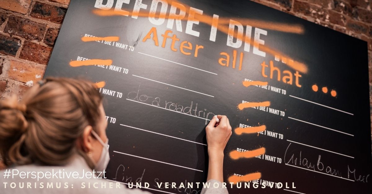 #PerspektiveJetzt Tourismus: sicher und verantwortungsvoll
Verbände appellieren gegen die Politik:"Sicherheit und Verantwortung sind oberste Gebote für die Branche in der Pandemie, aber der Tourismus braucht eine #Öffnungsstrategie. Mehr dazu: fal.cn/3e46G
#meandall