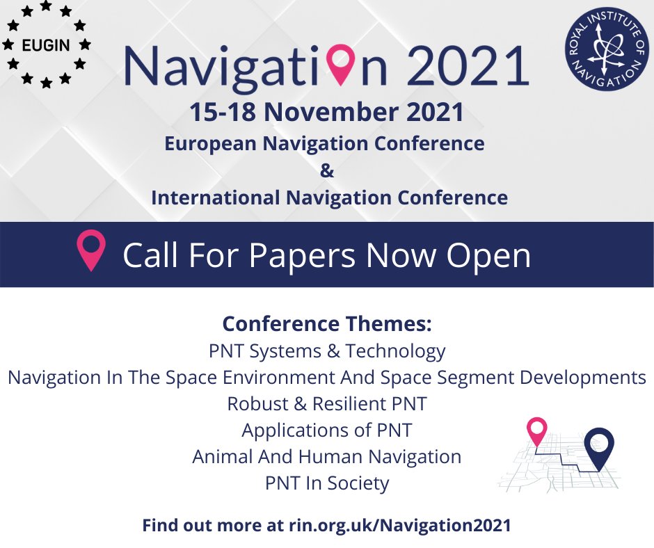 Marek Ziebart (@marekziebart) on Twitter photo The combined navigation conference for 2021 - I'd like to encourage my colleagues (academic and industrial) in the space industry to contribute - we have big challenges coming, let's discuss... #space <a href="/at_RIN/">Royal Institute of Navigation</a> #spacetrafficmanagement The combined navigation conference for 2021 - I'd like to encourage my colleagues (academic and industrial) in the space industry to contribute - we have big challenges coming, let's discuss... #space <a href="/at_RIN/">Royal Institute of Navigation</a> #spacetrafficmanagement