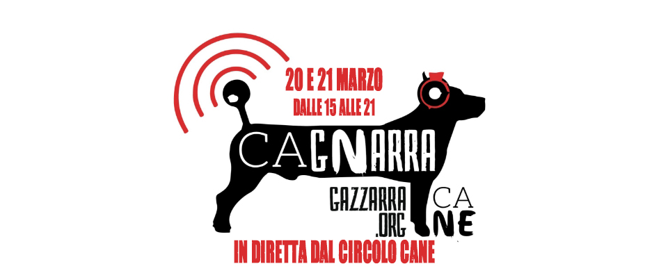 RadioGazzarra's tweet photo. Siamo pronti per ripartire e questa volta lo facciamo in grande: doppia #Cagnarra il 20 e 21 marzo dalle 15 alle 21 in diretta dal circolo Cane! Seguiteci per i dettagli! https://t.co/ek9S0q6V5p