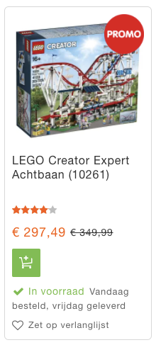 dewlanna's tweet photo. De Ecto-1 aan 170 euro
de maanlander aan 85 euro
of de Rollercoaster onder de 300 euro
om er maar een paar te noemen.
kortom, de #LEGO Creator aan -15 % bij @FunBelgium
#LEGOTipper
https://t.co/Jq7sgCnhtf https://t.co/cmbskVTbZp