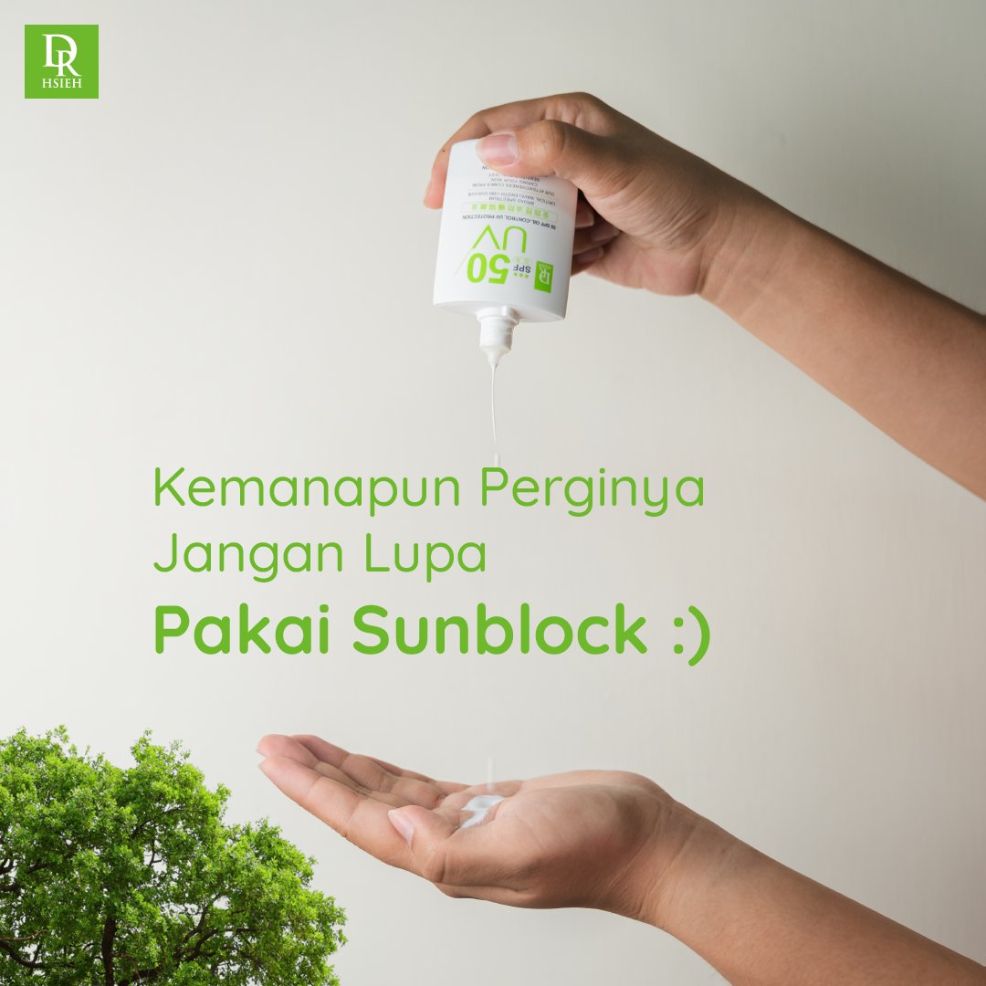 drhsiehid's tweet photo. kemana pun perginya, jangan lupa pakai sunblock ya kak! 😄

#sunblock #sunscreen #sunblockspf50 #drhsieh https://t.co/dD0u9xu5JK