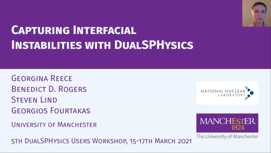 DualSPHysics (@dualsphysics) on Twitter photo "Capturing Interfacial Instabilities with DualSPHysics" is presented by Georgina Reece at #5DUW (organised by <a href="/durcwave_msca/">DURCWAVE_MSCA-IF 🇪🇺</a>)
@SPH_Manchester "Capturing Interfacial Instabilities with DualSPHysics" is presented by Georgina Reece at #5DUW (organised by <a href="/durcwave_msca/">DURCWAVE_MSCA-IF 🇪🇺</a>)
@SPH_Manchester