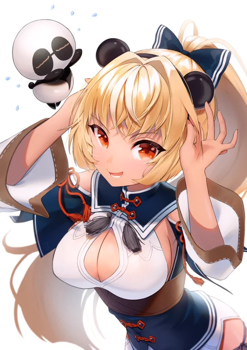 パンダ耳フレアちゃん #しらぬえ 
