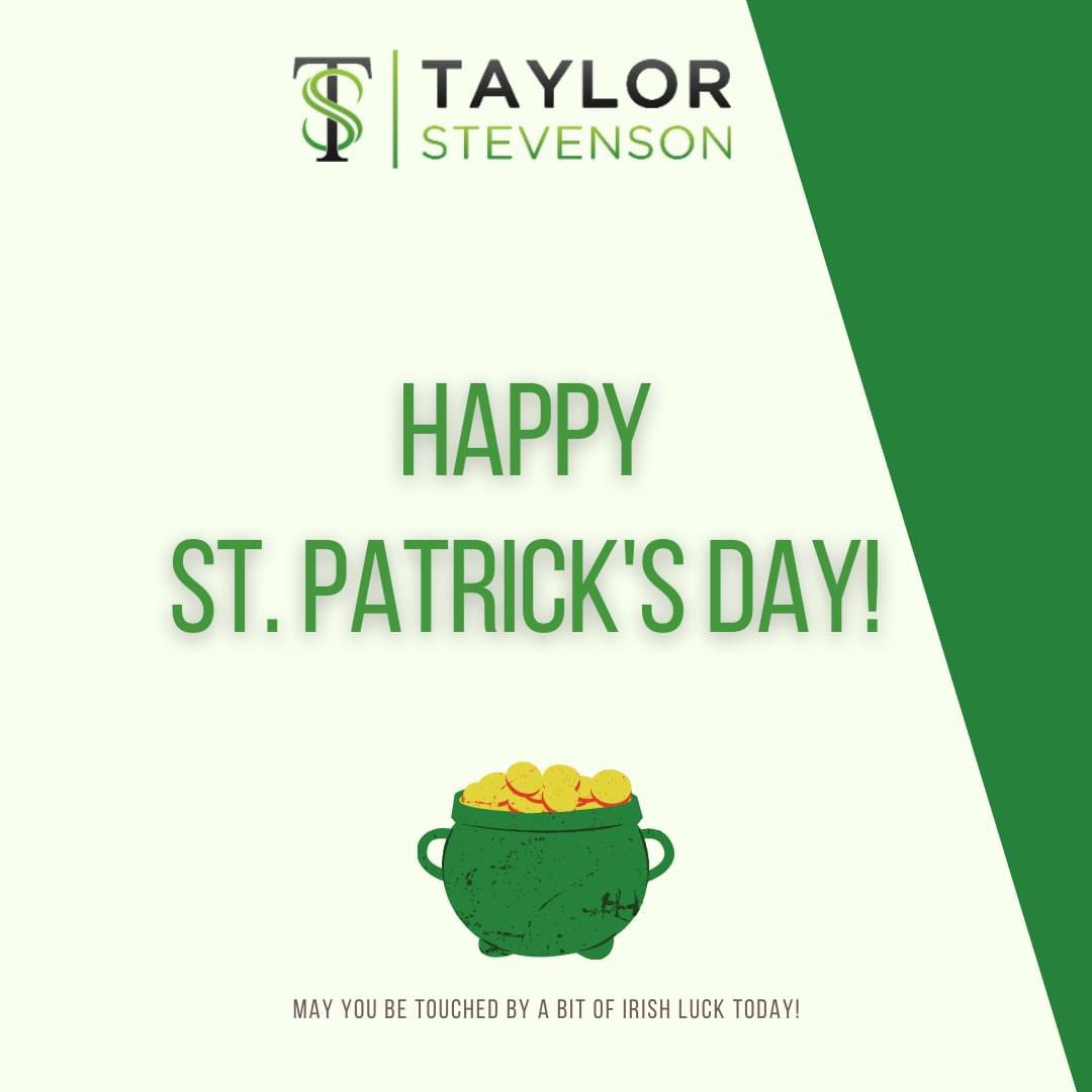 Very subdued this year, but nevertheless, Happy St Patricks Day from Taylor Stevenson Ltd 🍀💚🚛