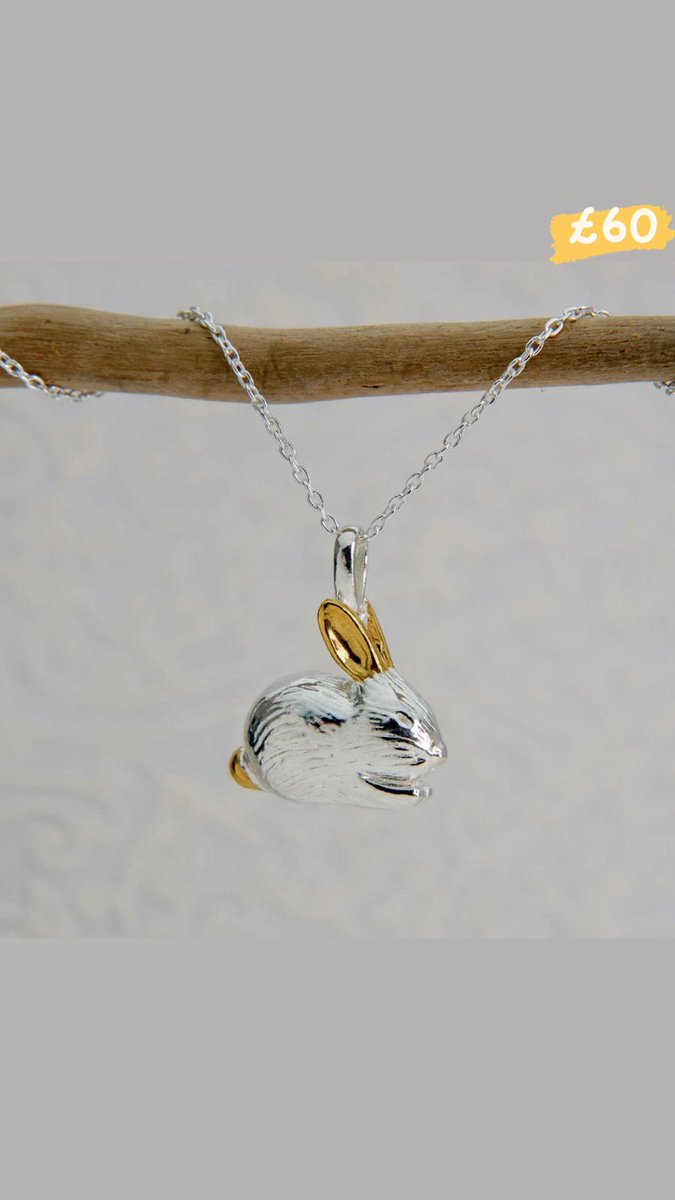 Meet Bobtail, our resident bunny. With his lustrous high-shine silver coat, golden nose, ears & tail, he is quite the cutie! elementjewellery.com info@elementjewellery.com 01422 842323 #bunnyrabbit #bunnylove #pendantnecklace #silver #eastergifts #shoplocal #HebdenBridge