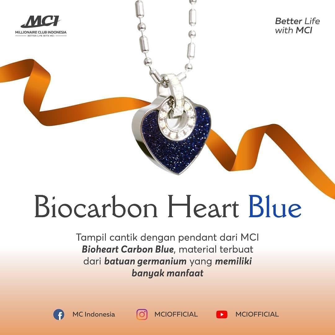Biocarbon Heart Blue 💙
Pendant dari MCI. Selain cantik sudah pasti menyehatkan karena dapat membantu memperlancarkan sirkulasi darah dalam tubuh kita. Yuk mulai hidup sehat dengan Produk MCI 👌#sehatalamci #tubuhsehat #tubuhberstamina #MCI #promoMCI #hotdeal