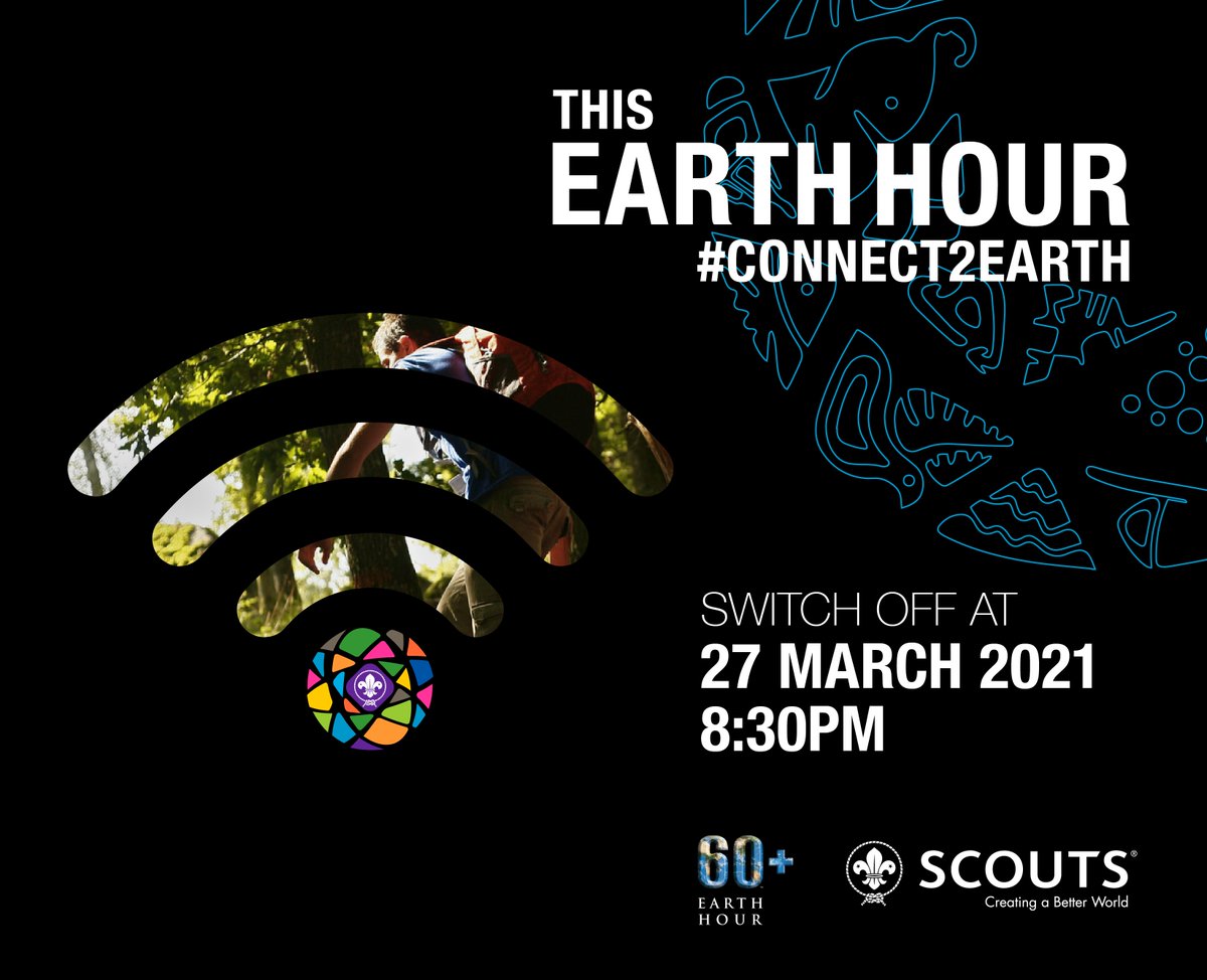 worldscouting's tweet photo. ⚜️ It’s never been more urgent to help our planet, &amp; we're here to support young people in creating change. 🌱 One action we take each year is joining @earthhour! Let's switch off Mar 27 @ 8:30PM &amp; use this time to speak with friends about how we can take #ClimateAction. #Scouts https://t.co/6DyKKfqXEY