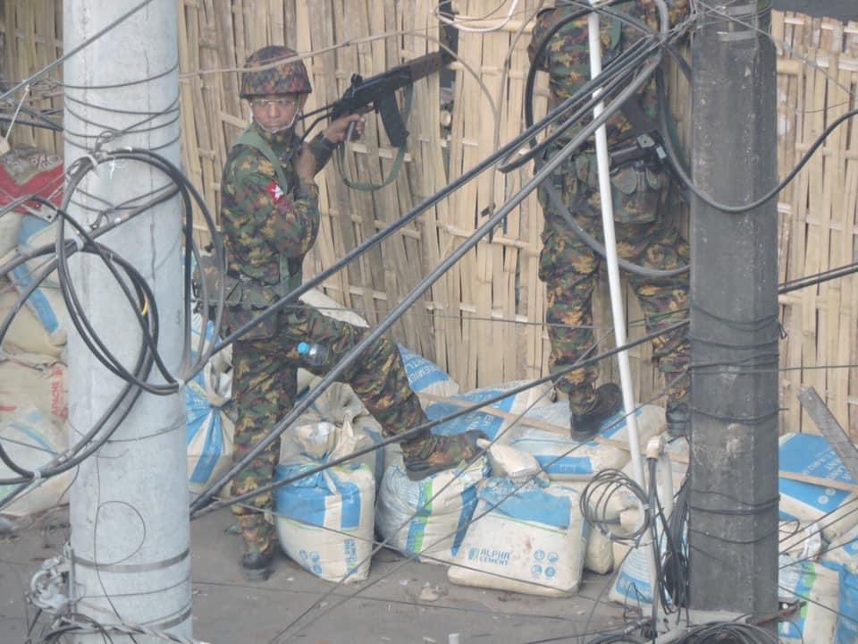 They are secretly killing people with the intention of killing unarmed civilians.#WhatsHappeningInMyanmar #AgainstMyanmarMilitaryCoup #SaveMyanmar #CivilDisobedienceMovement #CivilDisobdeienceMovementMyanmar