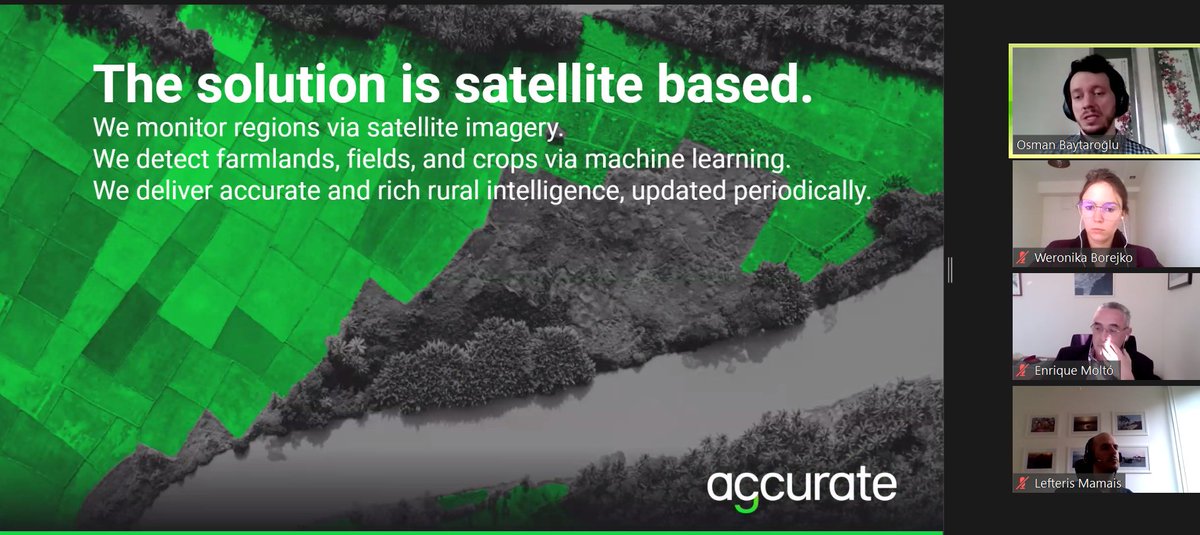 “The solution is satellite based,” says <a href="/osmanbaytaroglu/">Osman Baytaroğlu</a> @Agcurate on ways to help #ag ensure #foodsecurity while mitigating #climatechange. Images from #satellites provide vital information on the health of plants in the field. <a href="/EU_H2020/">Horizon 2020</a> <a href="/PARSEC_EU/">PARSEC Accelerator</a> croplifeeurope.eu/our-priorities…