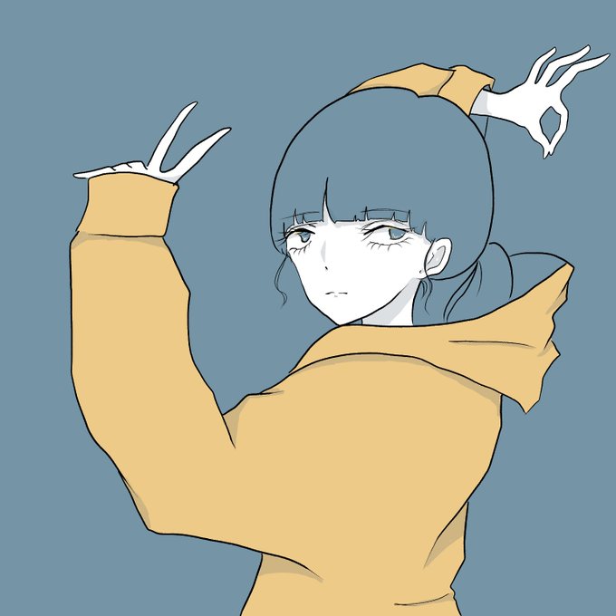 流行りのポーズのtwitterイラスト検索結果