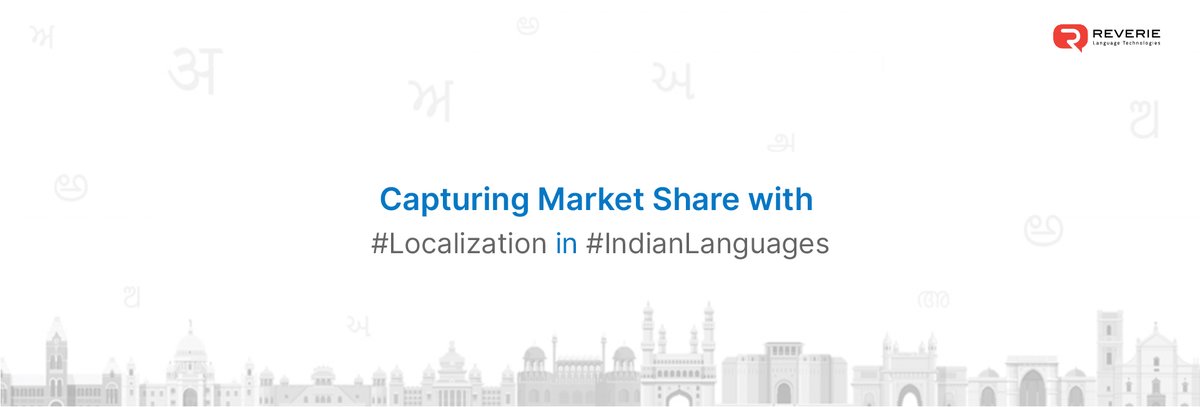 Over the next 5 years, only 15% of new #IndianInternet users will use English; i.e: your #MarketShare reach is limited to this 15% if you don’t localise.

Explore an effective #localisation strategy that can help capture a new online market base:bit.ly/2ARXRPj