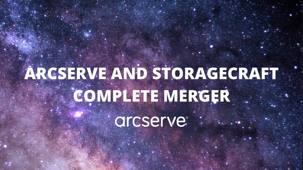 We're excited to announce that we've officially merged with @StorageCraft! 

Learn how this merger creates the broadest set of best-in-class #businesscontinuity solutions from a single vendor, here: hubs.la/H0JpNcD0