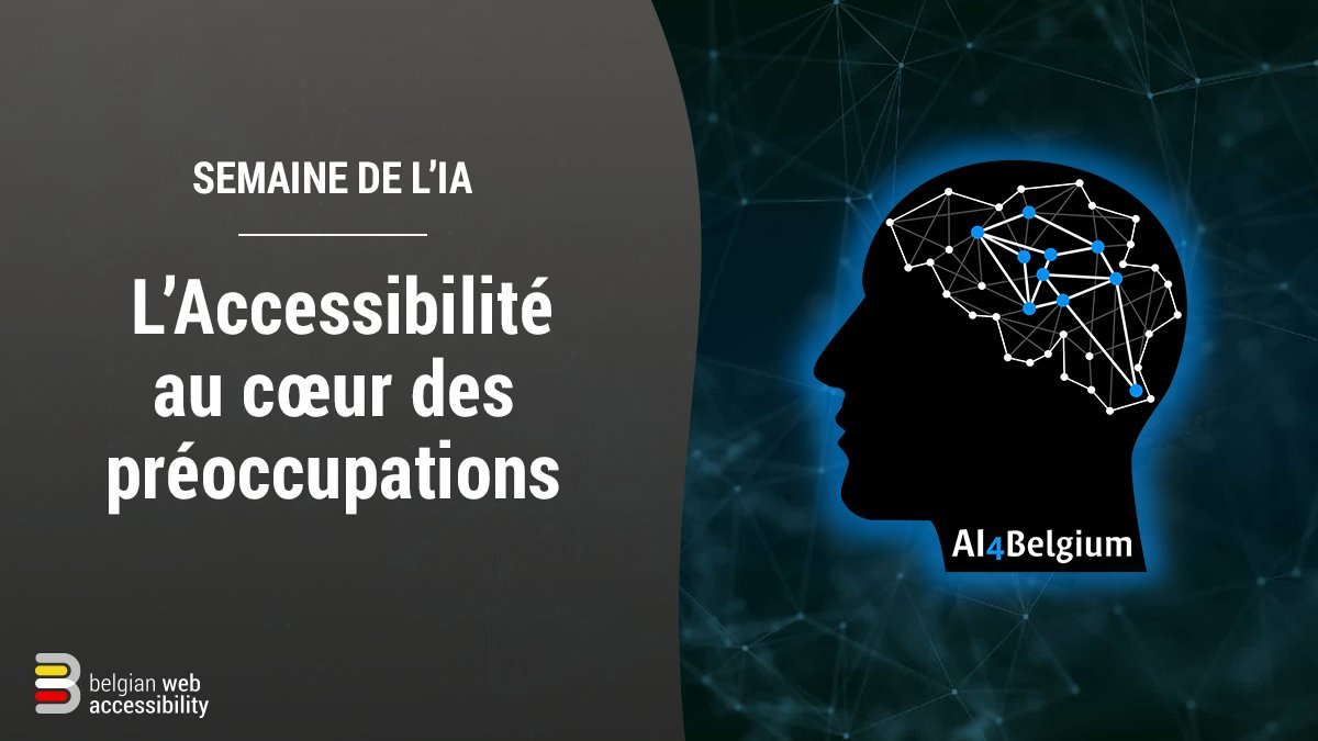 accessibilitybe's tweet photo. Un de nos projets d’IA 🤖 vise à détecter 🧐avec précision des erreurs qui seraient passées inaperçues auparavant et créer des sites web fédéraux véritablement accessibles 🔓et conformes à l'UE. Plus d’info sur https://t.co/g7qASHi3Y8
#BelgianAIWeek #begov 🇧🇪 #a11y https://t.co/tZEWAE7ffp