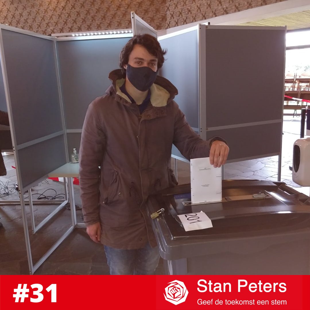 Stemmen is een feestje! 🗳🎉
Ik kies voor een eerlijke toekomst. Daarom stem ik <a href="/PvdA/">Partij van de Arbeid</a>.
Stem je ook PvdA vandaag? Dan hou ik de nummer 31 van harte aanbevolen! 😉
#verkiezingen #Verkiezingen2021 #TK2021 #ikstemPvdA