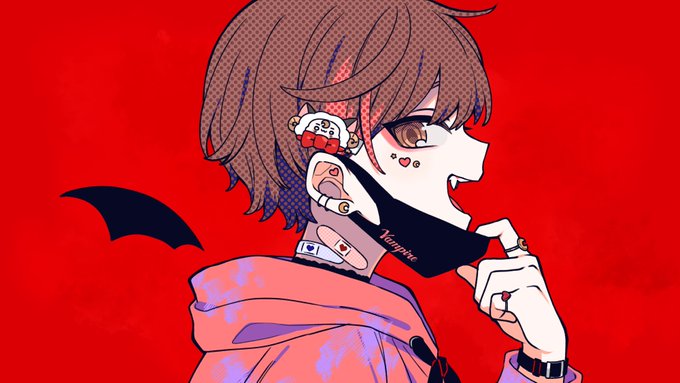 ヴァンパイア るぅと 歌ってみた るぅとくんの ヴァンパイア 用イラストを描かせていただきました ヴァンパイア るぅと 歌ってみた るぅとくんの ヴァンパイア 用イラストを描かせていただきました