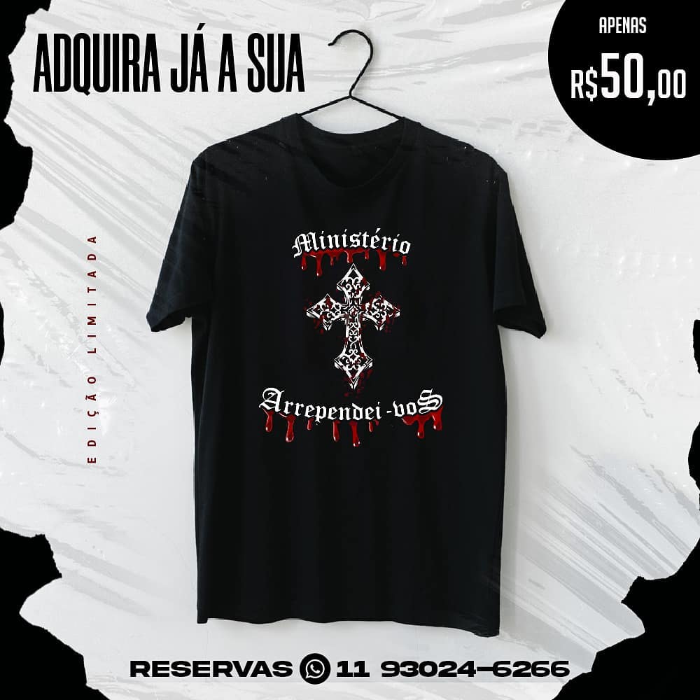 ciprianoroger's tweet photo. Interessados Chamar no Messenger ou no WhatsApp da Foto Abaixo 👇🏿👇🏿👇🏿
50,00 + o Frete enviamos para Todo o Brasil.
#ministerioarrependeivos #rapnacional #profetico #apostolico #pesado #rapreino #rapmonster #rappibrasil #rapbr #raps #rapnarede #rapper #raporiginalrns #rapcristão https://t.co/KKmtsyXjXo