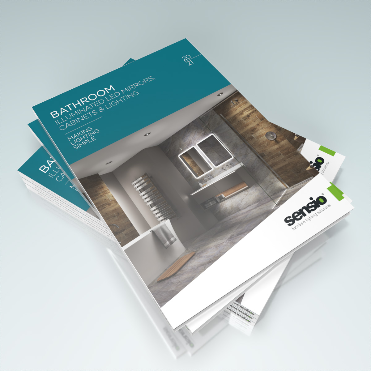 Our new bathroom range has landed! Featuring a new collection of illuminated LED mirrors and cabinets, bringing light to the bathroom in unique, design led ways. Our new trade brochure is available to download now.
#sensiolighting #KBB #bathroomlighting #MakingLightingSimple