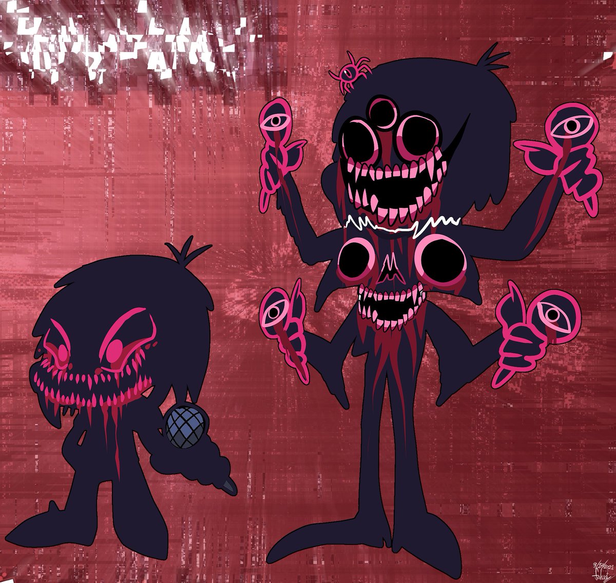 FahadLami24_EX's tweet photo. Corrupted Fahad and Tarant (FNF Corrupted Fanart)
#fnfcorruption #corruption #demon #fahad_oc #fahadlami #tarant #corrupted #fanart #style #artwork #lemondemon https://t.co/HphBFWQOGl