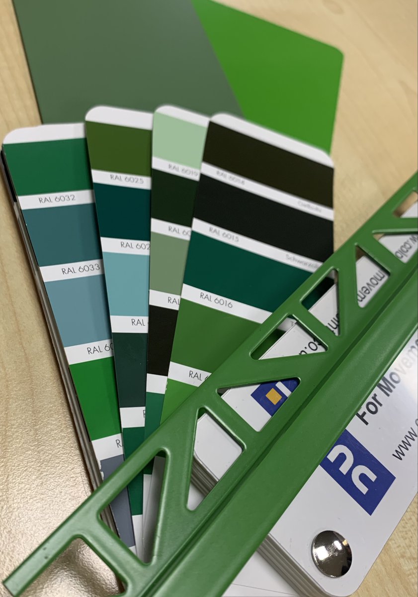 Dural_UK's tweet photo. Happy St Patrickโs Day Guys โ๏ธ
Dural power coating matches
Specially for the occasion ๐ฉ๐ข๐
Any metal product in our range can be matched to your Tile,Grout or Ral colour.
#dural #bespoke #AF #interiordesign
#Powercoat #profiles #matches #tiles #grout #Ral #design https://t.co/Xw2Y9picvL