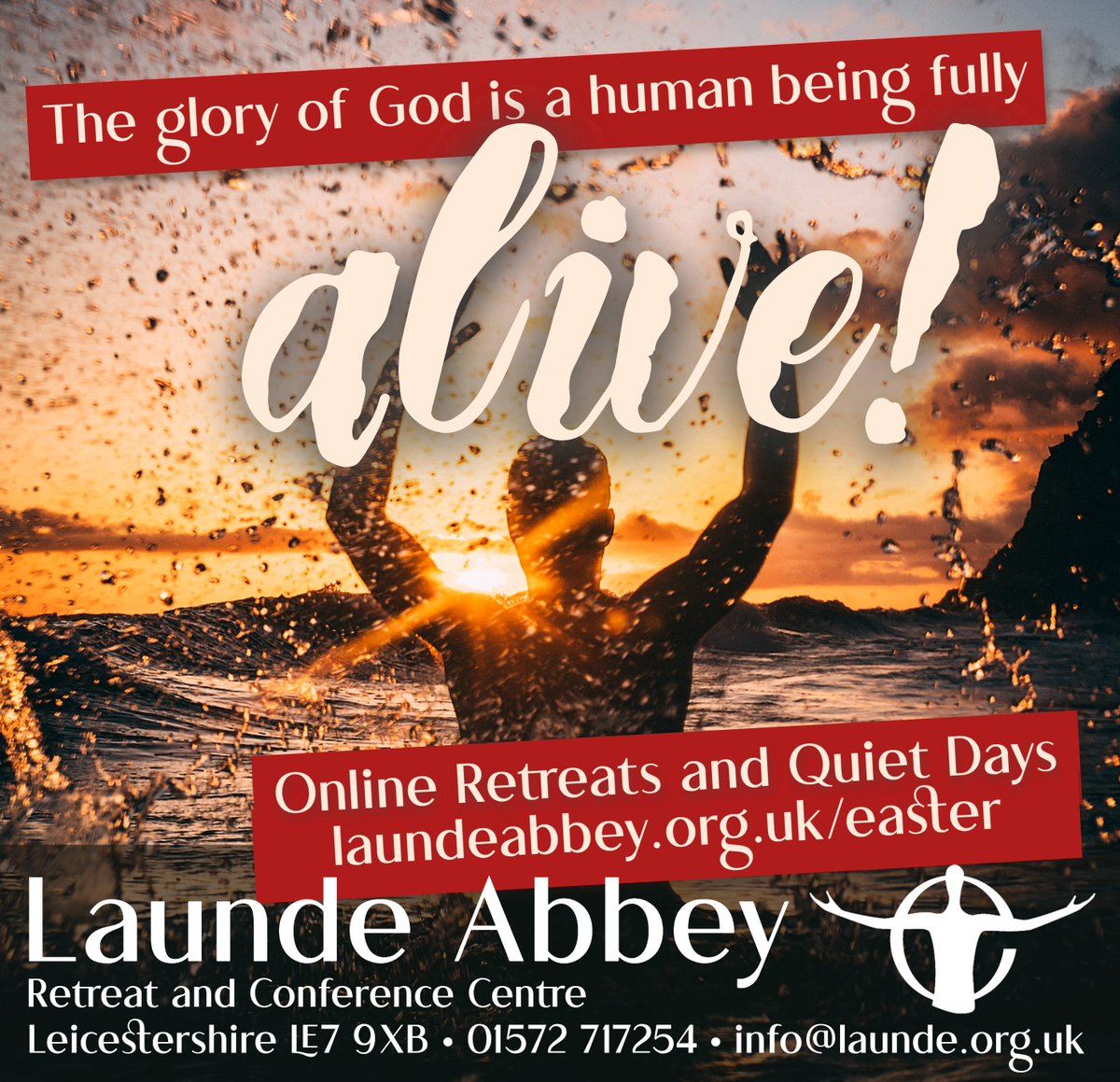 Join us for an online retreat this Easter! laundeabbey.org.uk/easter #Easter2021 #retreats #quietdays