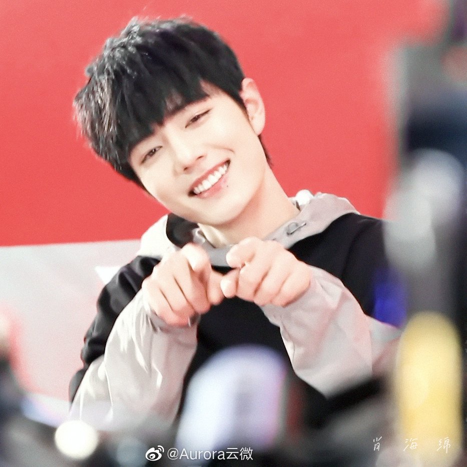 ジャンの笑顔がはじけて❤️ #XiaoZhan #肖戦 #肖战 #シャオジャン Cr