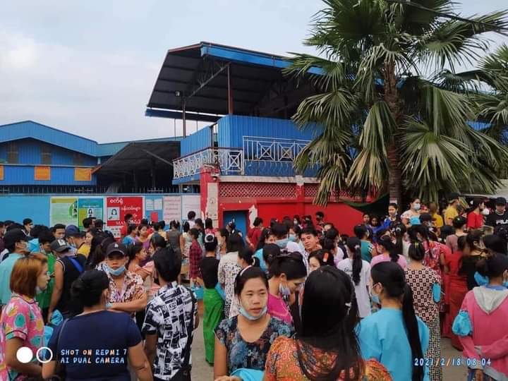 KhatKhat224's tweet photo. What Happened at Chinese-Owned Xing Jia Footware Factory? Is the Coup government a Puppet of China since China never condemn all the Military’s arbitrary actions as a neighbour?

RESTORE MOBILE DATA
#Mar17Coup
#WhatsHappeningInMyanmar https://t.co/pBZlkLcWzD