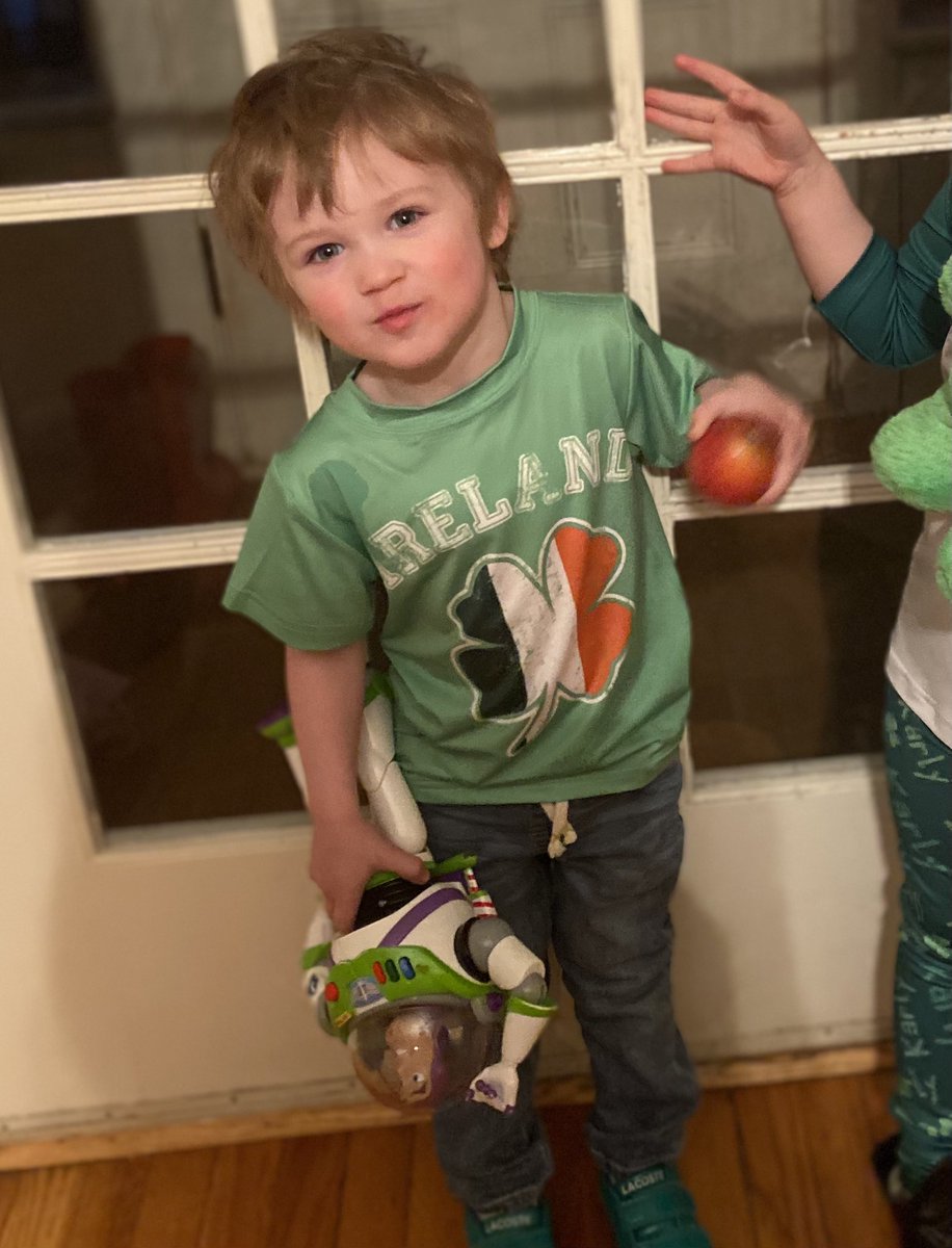 Marbag01's tweet photo. Happy St. Patrick’s Day from this Little Hooligan! #Ireland #PaddysDay https://t.co/h7r0GuJIuh