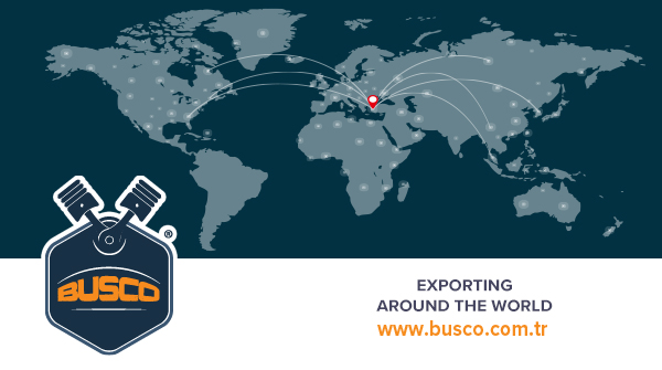 Busco is exporting spare parts and machinery all around the world.

#busco #airspring #airsuspension #airsuspansion #airsprings #airbags #airbagsuspension #spareparts #busparts #truckparts #trailerparts #repuestos #muelles #refacciones #luftfederbalg #engineparts #machinery