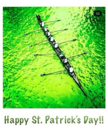 Chicago Rowing Union (@rowcru) on Twitter photo Lá Fhéile Pádraig sona duit! from everyone at the Chicago Rowing Union. <a href="/usrowing/">USRowing</a> @worldrowingofficial <a href="/row2k/">row2k</a> <a href="/glrfcentral/">Glrf Central</a> #row #rowing #aviron #rudern #canataggio #nofilter #stpatricksday #chicagoriverdyeing💚 #lgbtq🌈 #lgbtsports Lá Fhéile Pádraig sona duit! from everyone at the Chicago Rowing Union. <a href="/usrowing/">USRowing</a> @worldrowingofficial <a href="/row2k/">row2k</a> <a href="/glrfcentral/">Glrf Central</a> #row #rowing #aviron #rudern #canataggio #nofilter #stpatricksday #chicagoriverdyeing💚 #lgbtq🌈 #lgbtsports