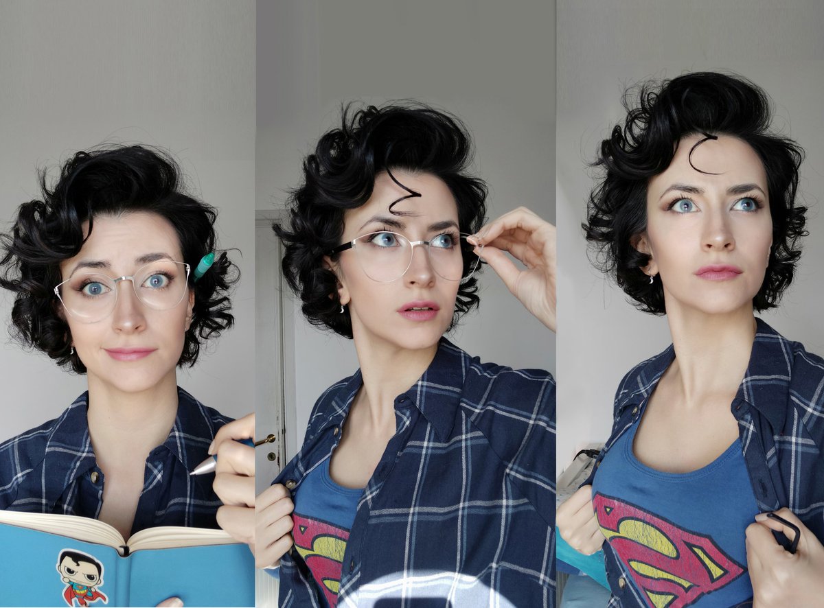 Celebrating the <a href="/snydercut/">Zack Snyder's Justice League</a>  with a super-makeup 💙❤️💙❤️