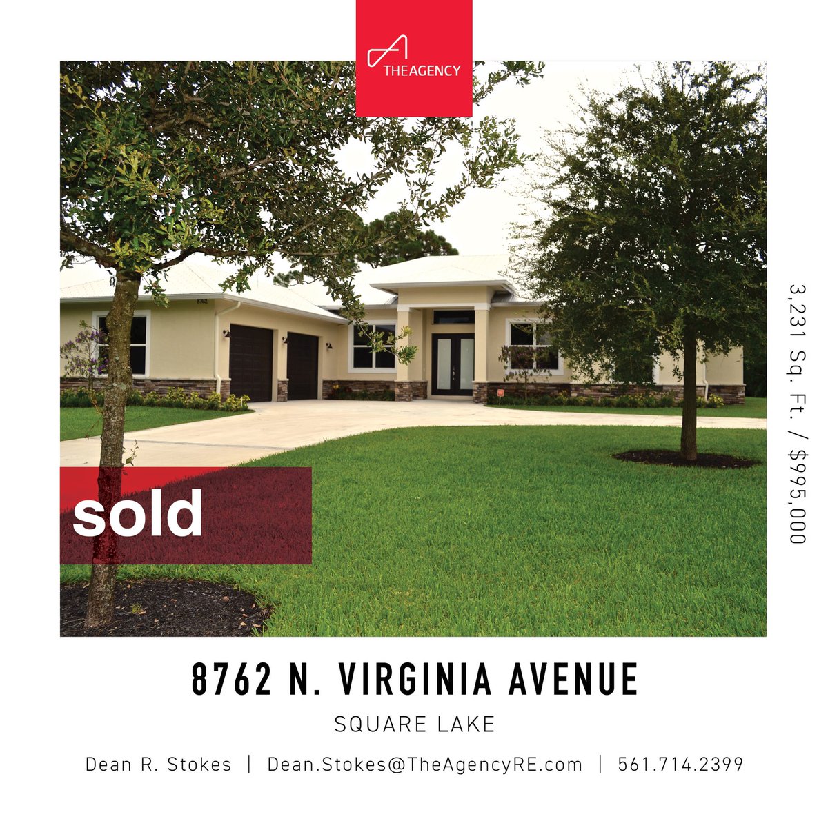 🔴 S O L D ! 🔴

Proud to have represented my clients on the sale of their home. Congratulations to all parties involved.   

#deanrstokesrealtor #erinrudderphotography #sold #theagency #theagencysouthflorida #palmbeachcounty #realestateagent #realestate